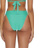 Catalonia Solid High Waist Swim Bottoms