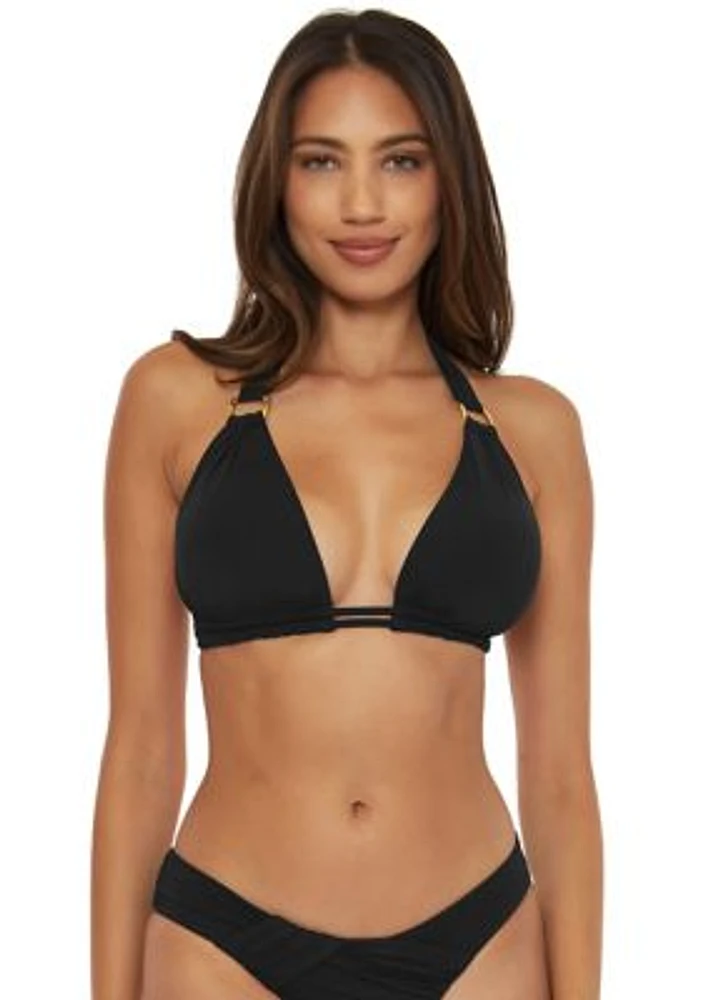 CC D Cup Halter Swim Top