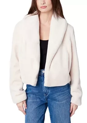 Women's Faux Fur Cropped Jacket