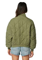 Women's Burnt Sage Quilted Jacket