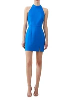 Whisper Racer Neck Dress