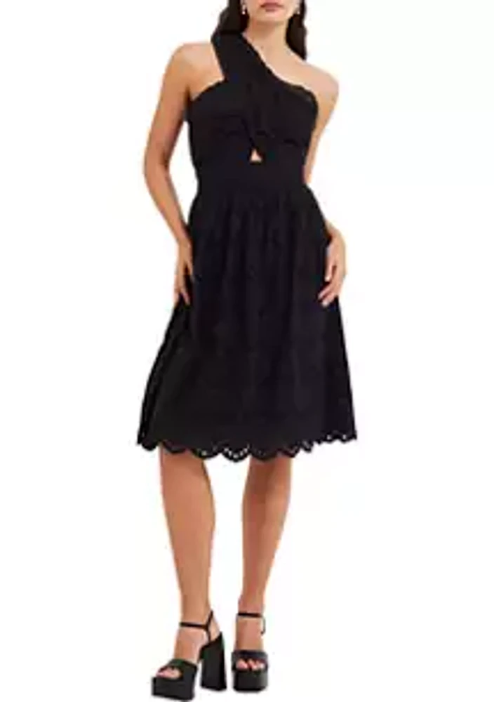 French Connection Women's Appelona Anglaise Dress