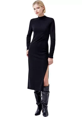 Cosysoft Side Split Midi Dress