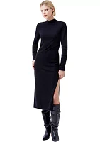 Cosysoft Side Split Midi Dress