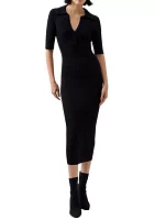 Cosysoft V-Neck Midi Dress