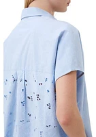 Cele Embroidery Top