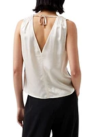 Ennis Satin Lace Top