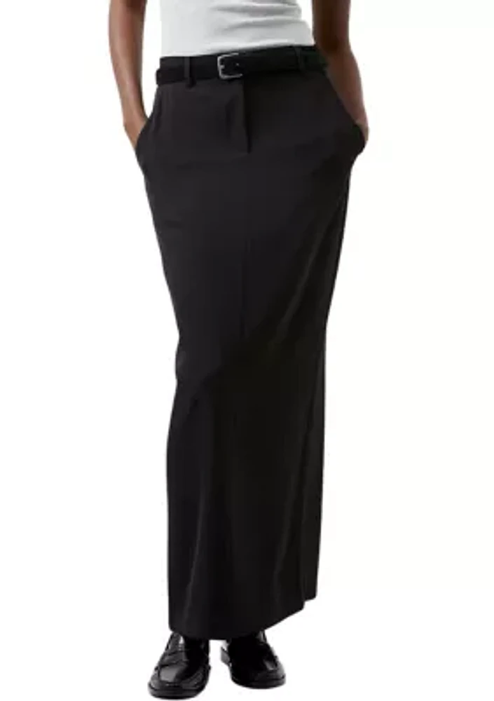 Harrie Suiting Midi Skirt