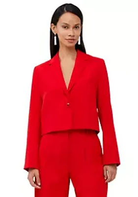 French Connection Harry Suiting Cropped Blazer