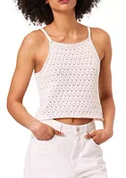 French Connection Nora Crochet Tank