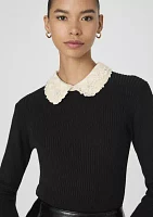 Mozza Embellished Knit Top