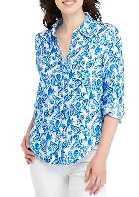 Women's Sea View Button Down Shirt