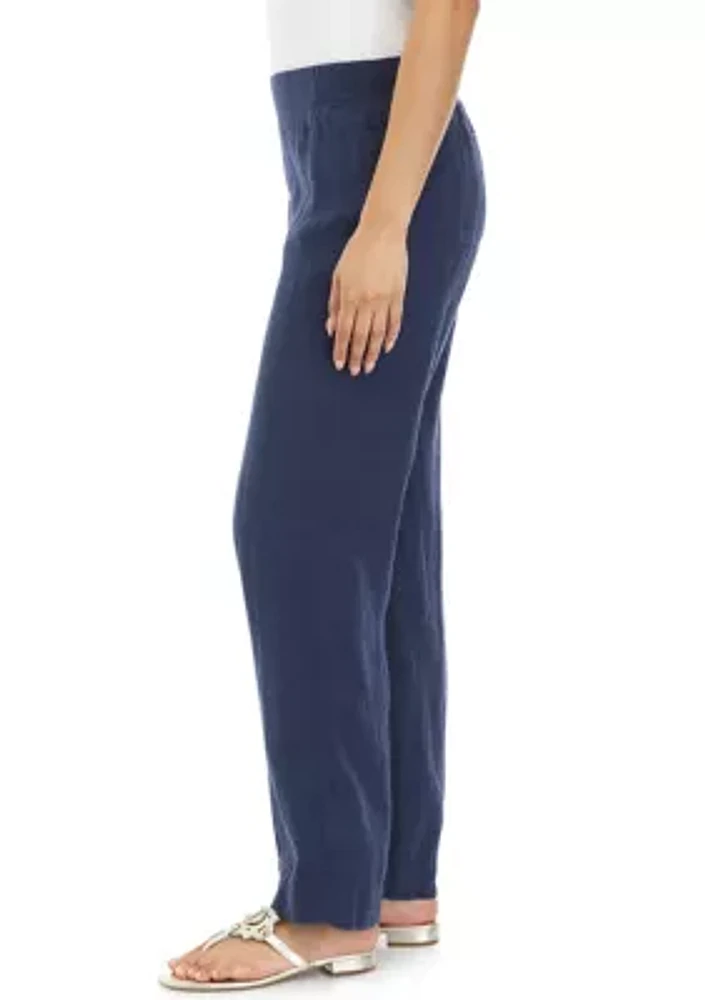 Deri Linen Palazzo Pants