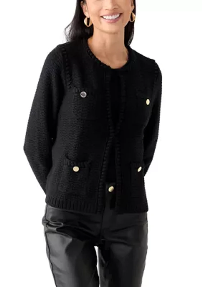 Women's Kenton Metallic Cardigan