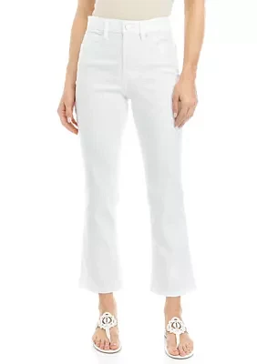 Annet High Rise Crop Flare Jeans