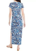 Women's Etta Short Sleeve Maxi Dress