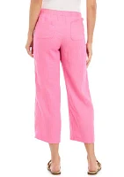 Women's Brawley Linen Crop Pants