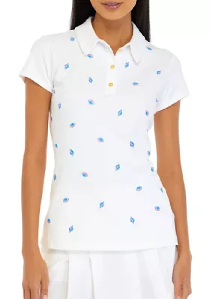 Women's UPF 50+ Luxletic Frida Polo Shirt