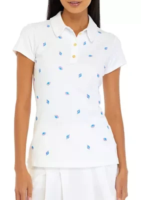 Women's UPF 50+ Luxletic Frida Polo Shirt