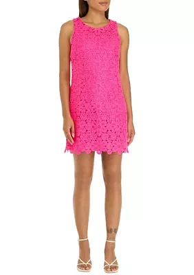 Women's Marquette Crochet Shift Dress