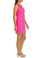 Women's Marquette Crochet Shift Dress