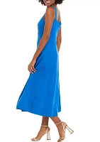 Women's Calina Linen Midi Dress