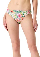 Island Cays Flora Reversible Hipster Swim Bottoms