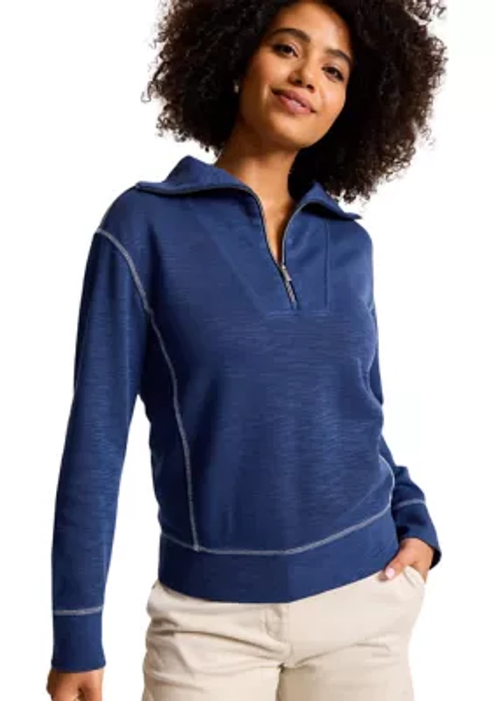 Women's Tobago Bay Quarter Zip Pullover