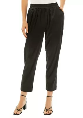 Women's Pull On Satin Knit Pants