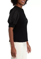 Women's Puff Sleeve Top