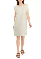 Women's Linen Sheath Dress