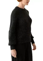 Women's Lurex Crew Neck Sweater