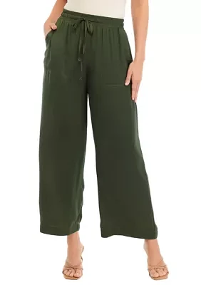 Women's Pull On Satin Pants