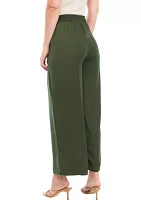 Women's Pull On Satin Pants