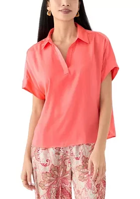 Petite Woven Top