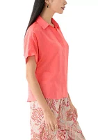 Petite Woven Top