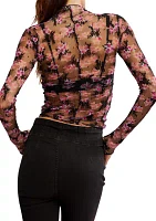 Floral Printed Layering Top