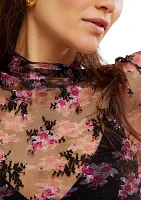 Floral Printed Layering Top