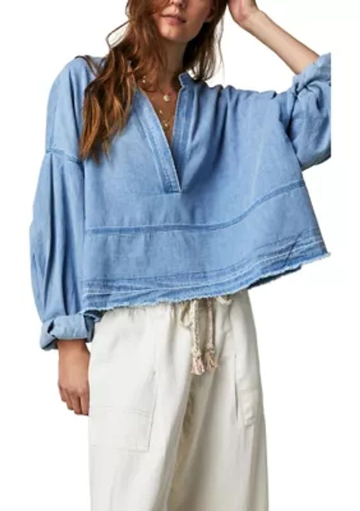 Jude Denim Pullover