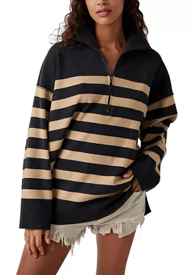 Coastal Stripe Pullover Top