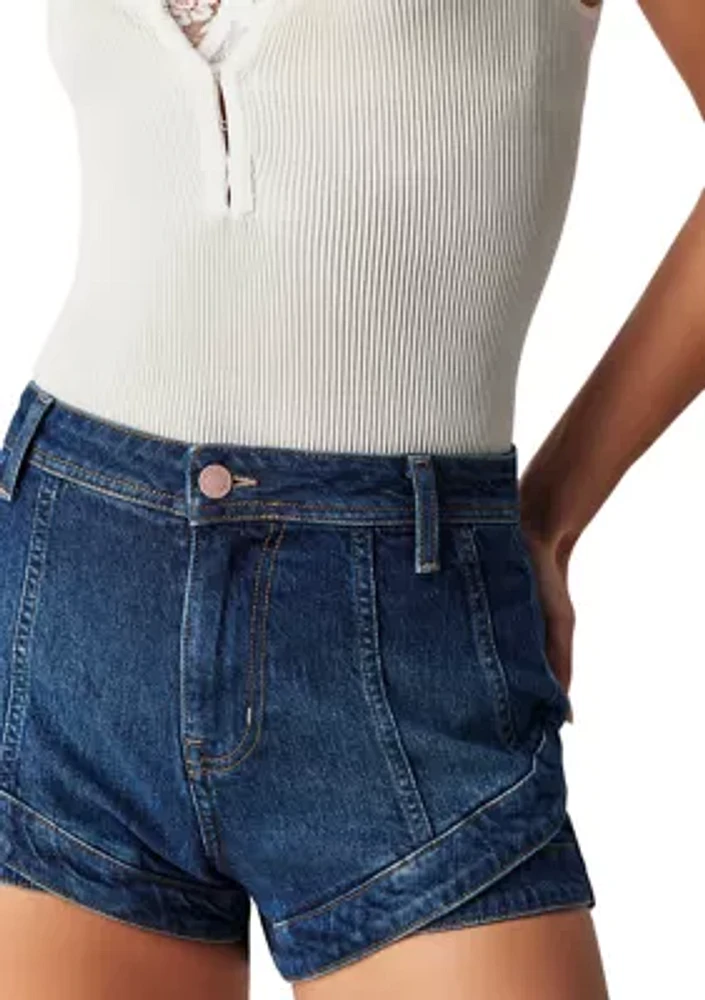 CRVY Mona High Rise Shorts