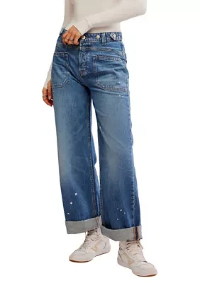 Palmer Cuffed Jeans