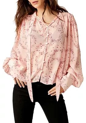 Stars Align Printed Top