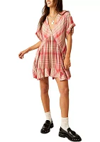 Agnes Plaid Mini Dress