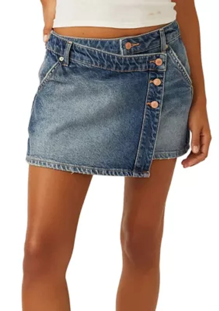 Wynne Denim Skirt