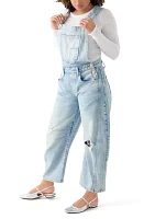 We The Free Good Luck Barrel Overalls