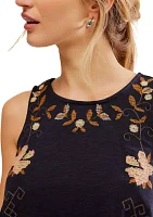 Fun and Flirty Embroidered Top