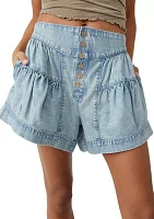 We The Free Fleur Denim Shorts