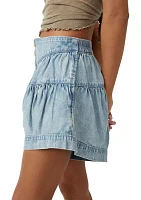 We The Free Fleur Denim Shorts