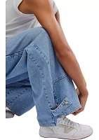 CRVY Outlaw Wide Leg Jeans